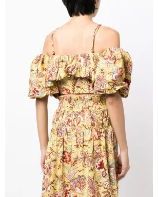 Ulla Johnson カーラ カラーリリープリント トップ - サムネイル4