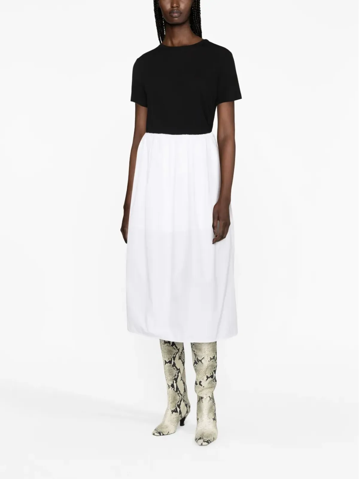KHAITE The Emmylou T-shirt - Black - 画像2