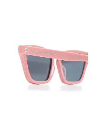 Stella McCartney Eyewear square-frame tinted sunglasses - Pink - サムネイル3