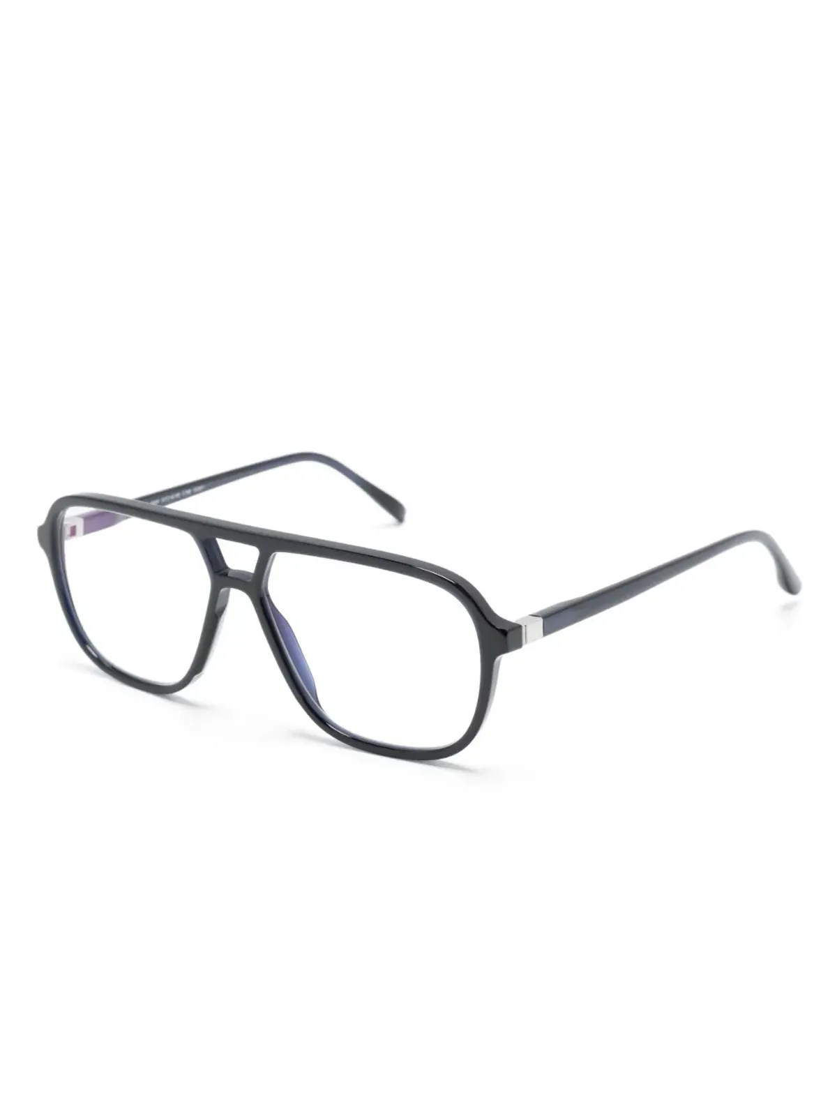 Mykita Kami パイロットフレーム眼鏡 ブルー - 画像2