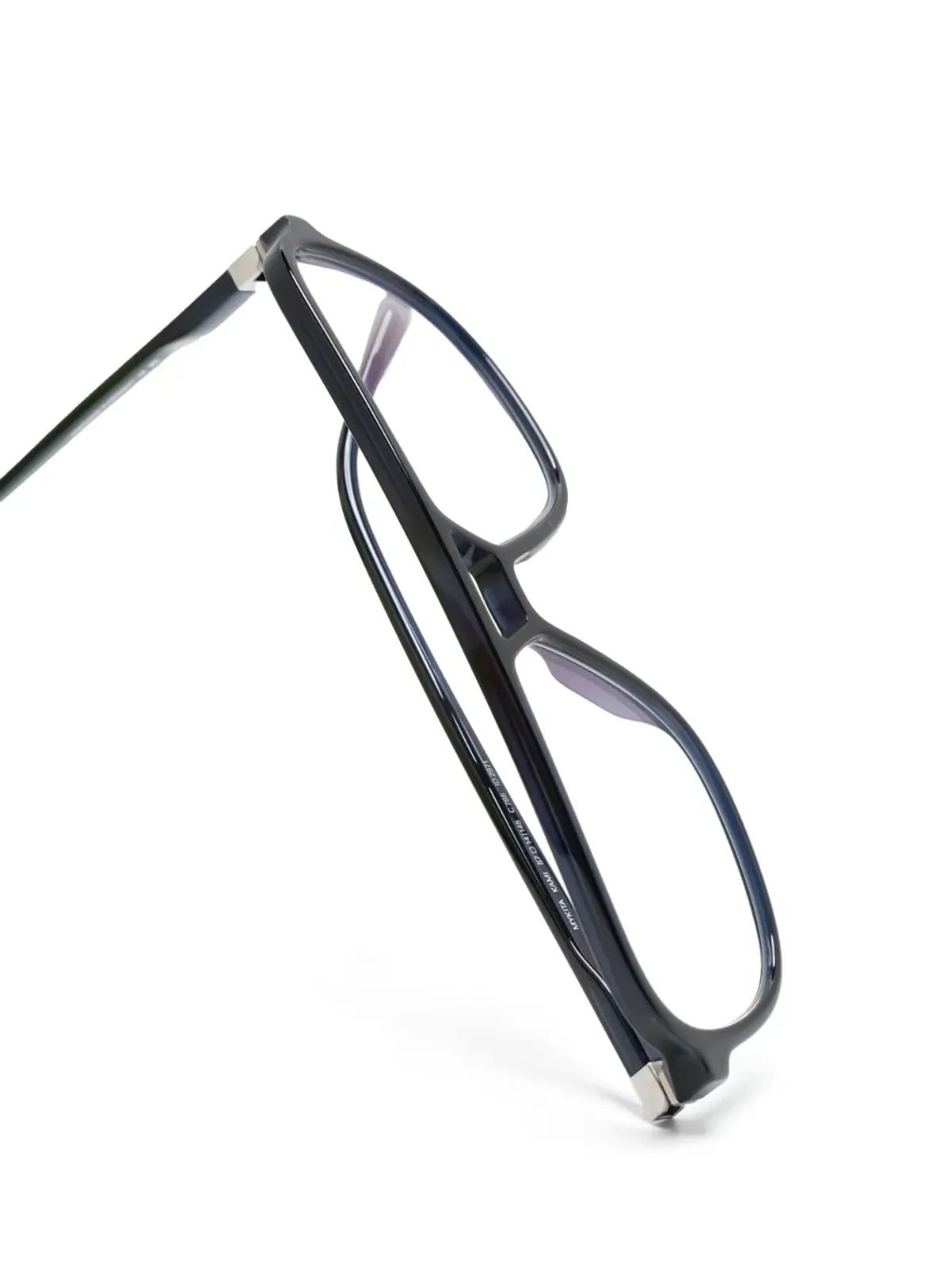 Mykita Kami パイロットフレーム眼鏡 ブルー - 画像3