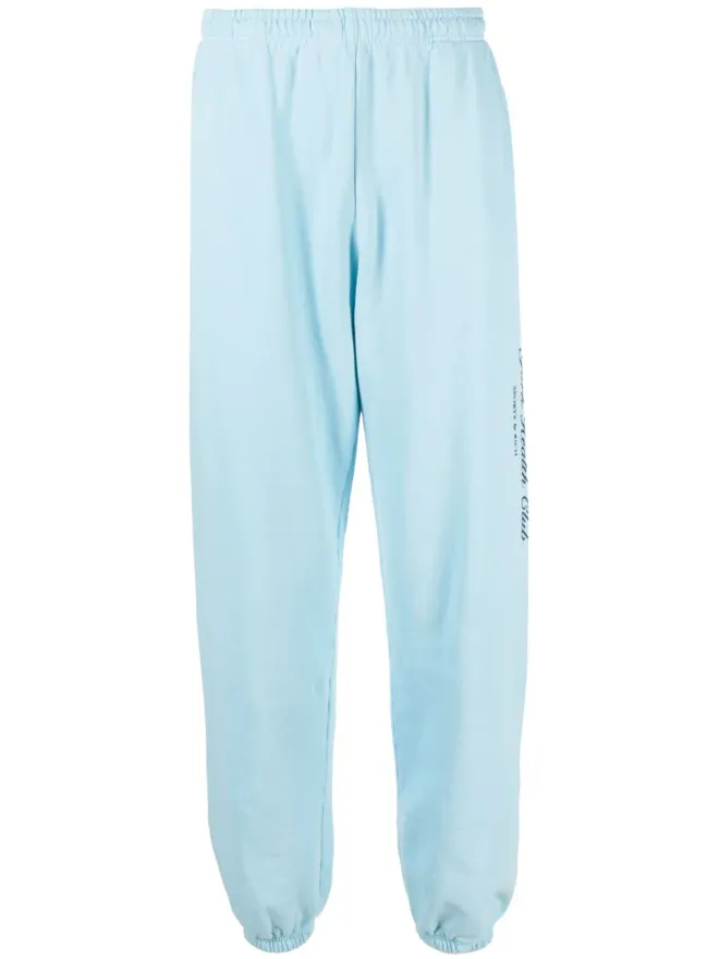 Sporty & Rich Sporty & Rich ロゴプリント コットン トラックパンツの商品画像