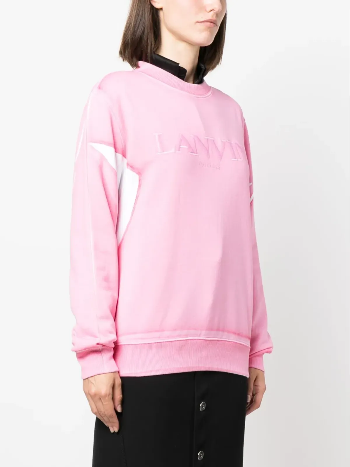 Lanvin エンブロイダード ロゴ クルーネック スウェットシャツ - 画像3
