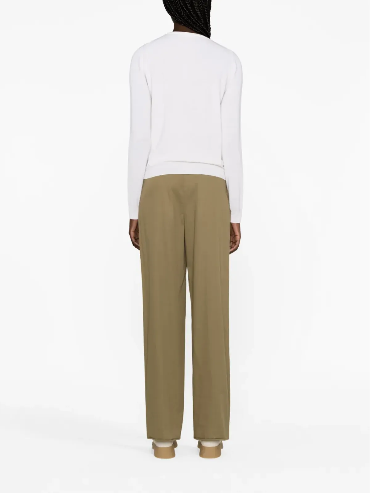 Stella McCartney チェーン装飾のウールニットセーター - 画像3