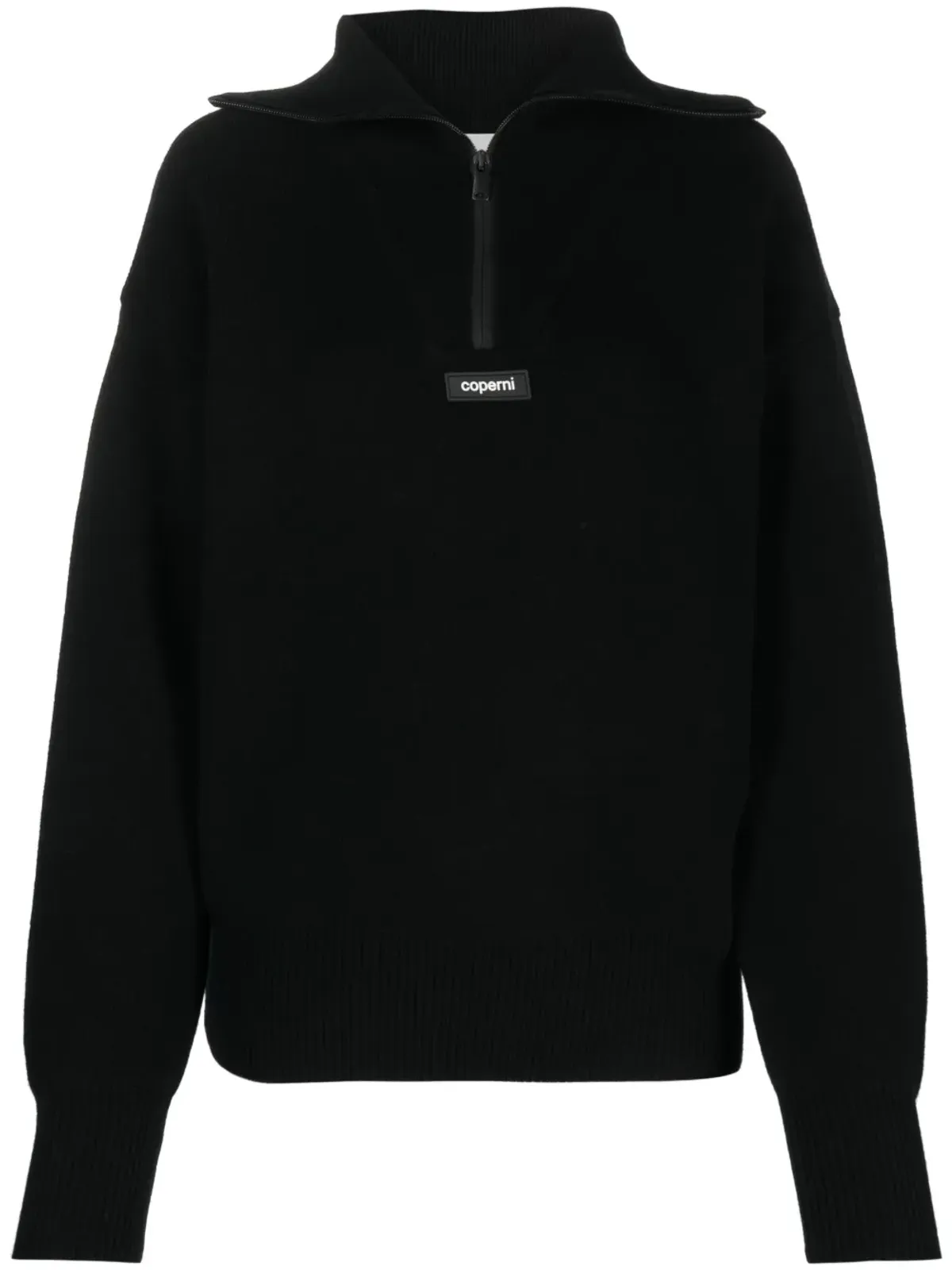 Coperni ロゴパッチ ハーフジップ ジャンパー - 画像1