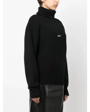 Coperni ロゴパッチ ハーフジップ ジャンパー - サムネイル3