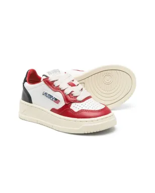 Autry Kids Medalist low-top leather sneakers - White - サムネイル2