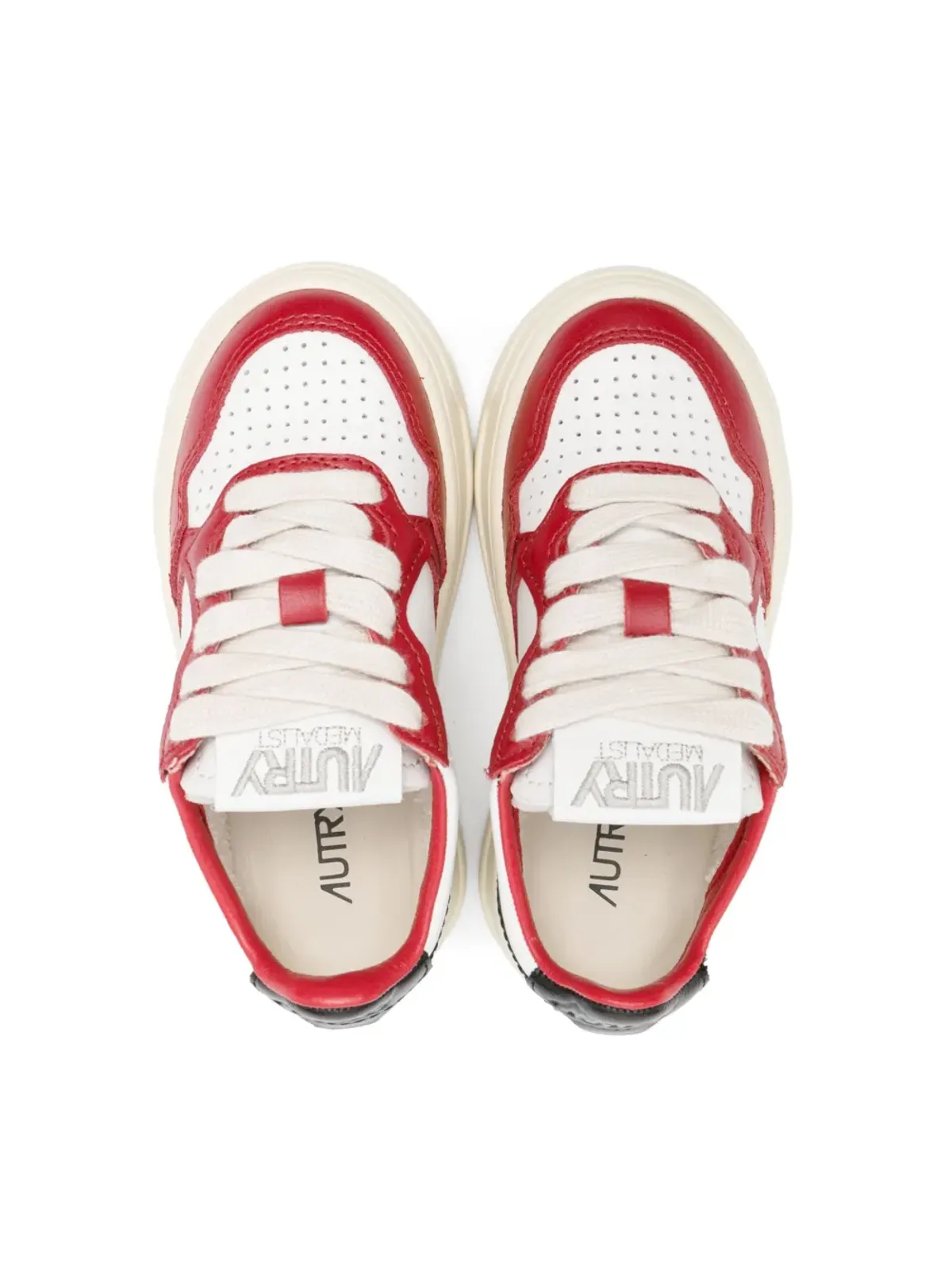 Autry Kids Medalist low-top leather sneakers - White - 画像3