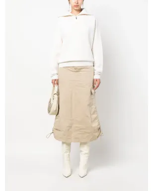 Coperni ウール混紡 ハーフジップジャンパー - White - サムネイル2