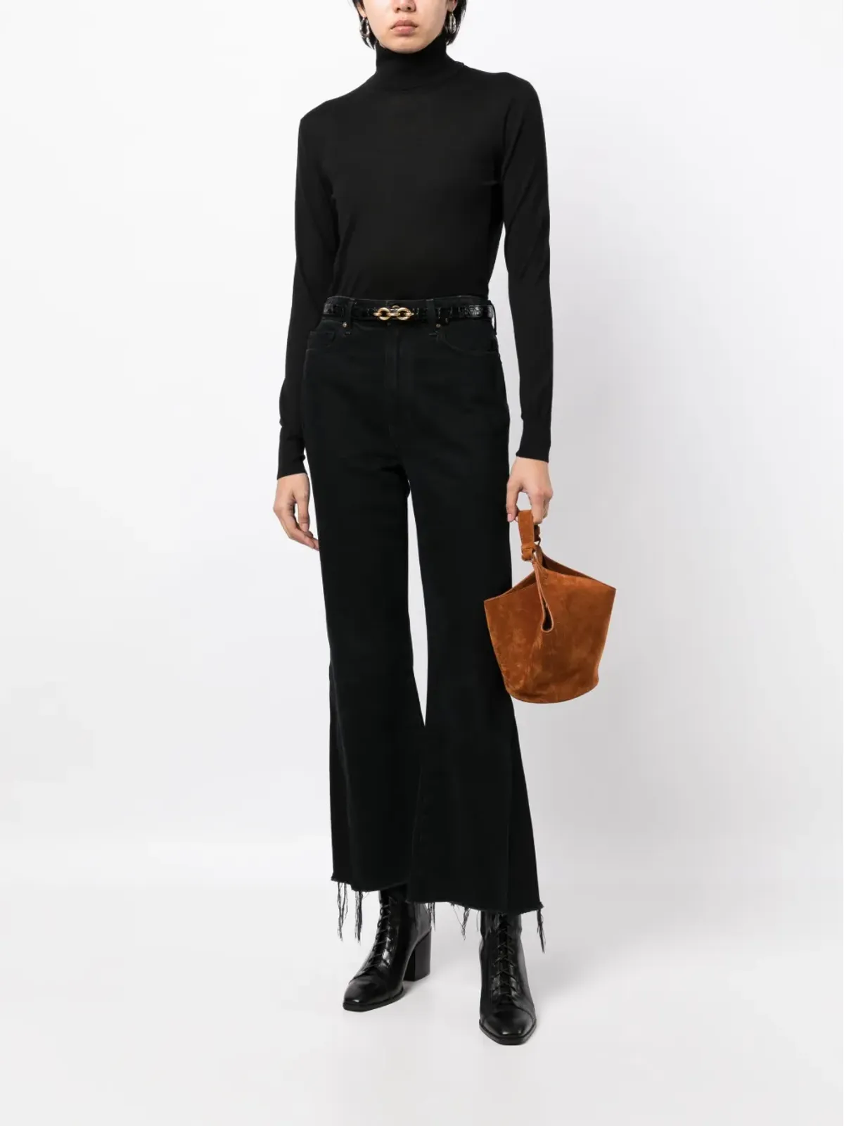 Ralph Lauren Collection ロールネック カシミヤ ジャンパー - 画像2
