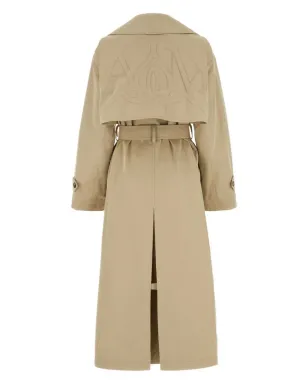 Alexander McQueen コクーンスリーブ ベルテッド トレンチコート - サムネイル2