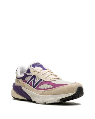 New Balance 990v6 Made in USA Macadamia Nut Magenta スニーカー - サムネイル2