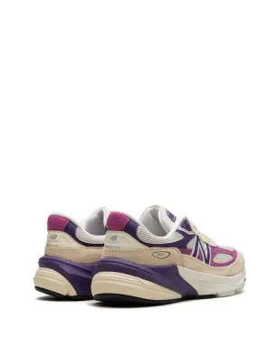 New Balance 990v6 Made in USA Macadamia Nut Magenta スニーカー - サムネイル3