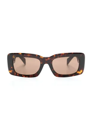 Versace Eyewear スクエアフレーム サングラス - サムネイル1