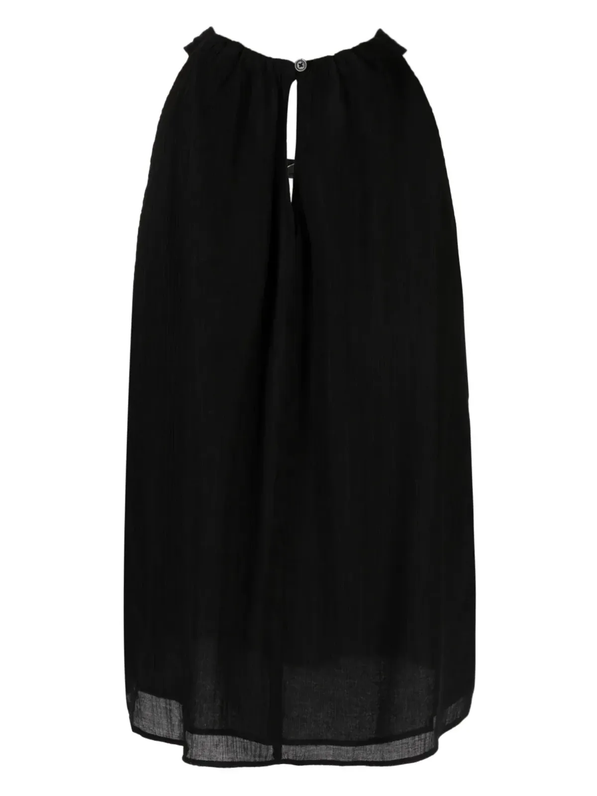DKNY ホルターネック ジョージェット ブラウス - 画像2