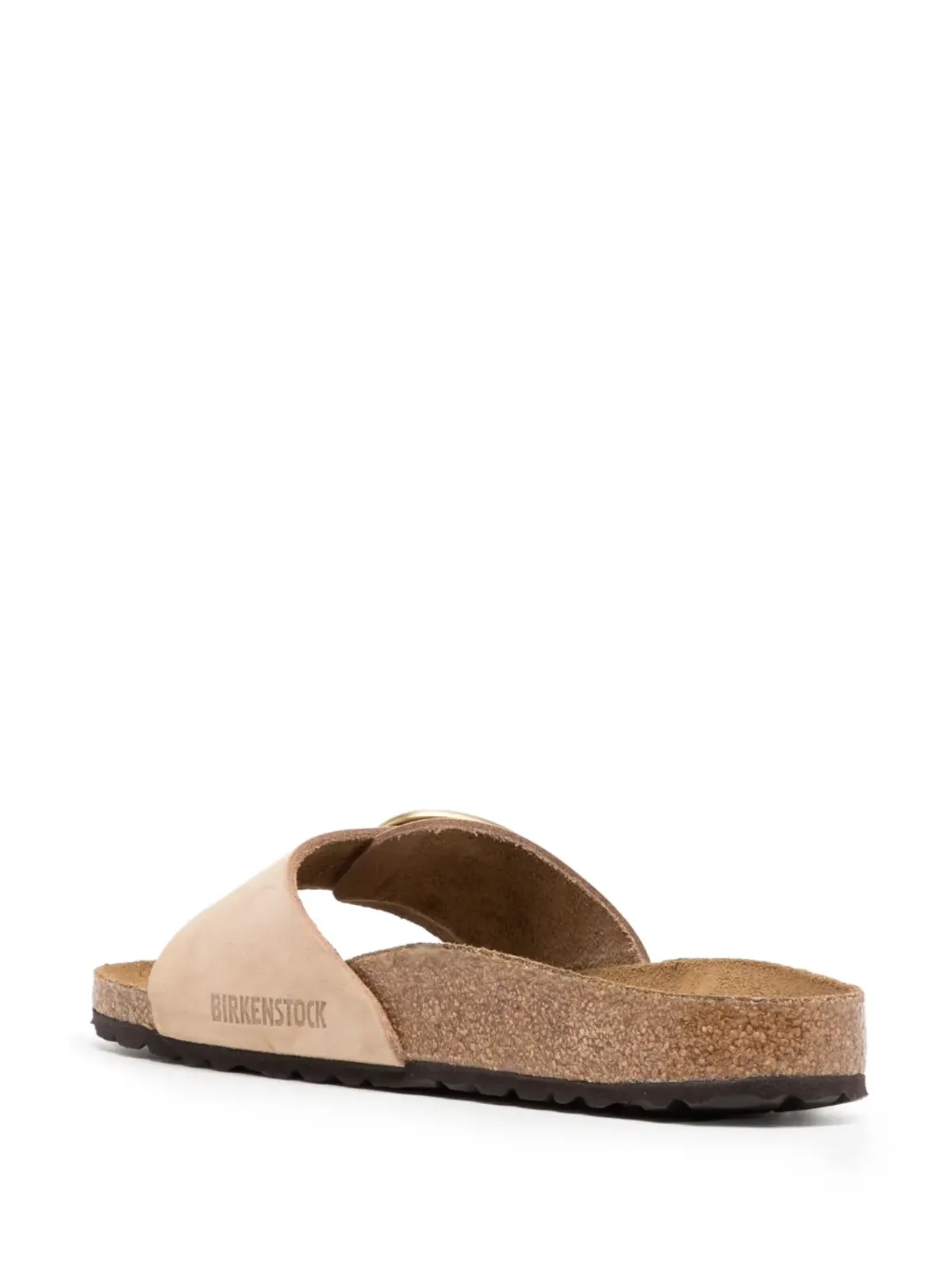 Birkenstock Madrid バックル付きレザーサンダル - ブラウン - 画像3