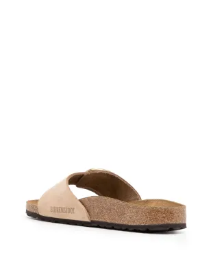Birkenstock Madrid バックル付きレザーサンダル - ブラウン - サムネイル3