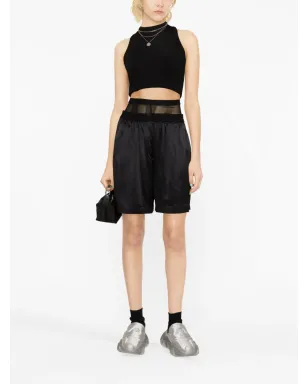 Alexander Wang レイヤードシルク・シャルムーズ ボクサーショーツ - サムネイル2