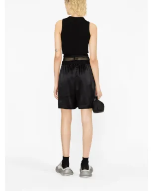 Alexander Wang レイヤードシルク・シャルムーズ ボクサーショーツ - サムネイル3