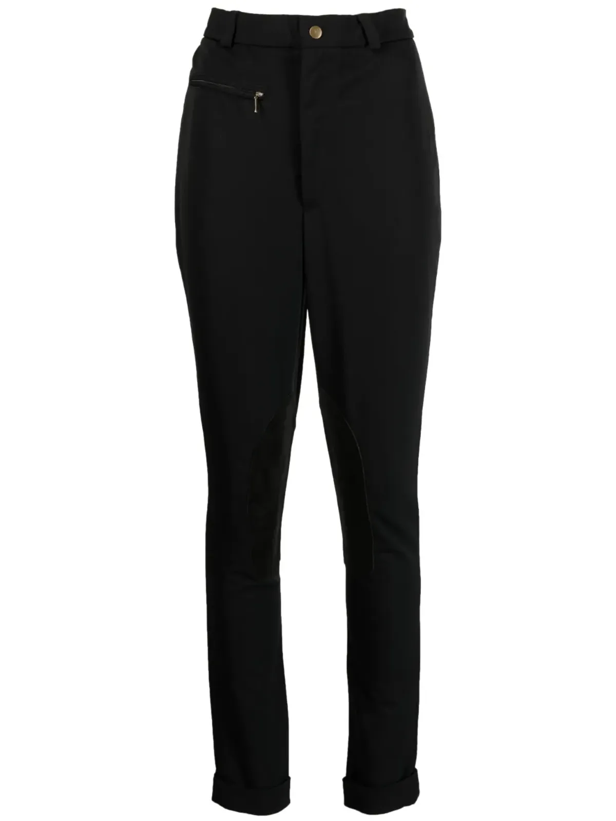 Ralph Lauren Collection ミッドライズ スリムフィットパンツ（ブラック） - 画像1