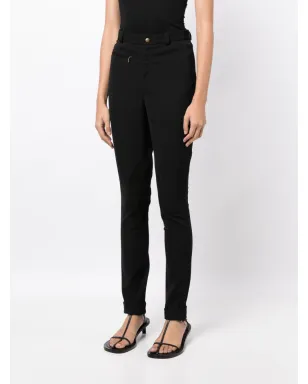 Ralph Lauren Collection ミッドライズ スリムフィットパンツ（ブラック） - サムネイル3