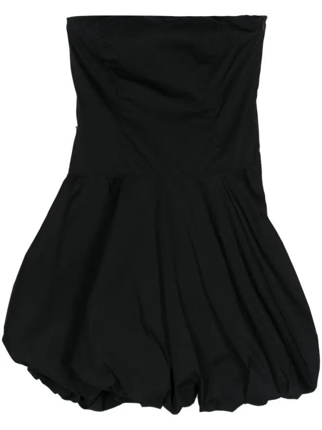 Moschino Pre-Owned Moschino Pre-Owned ストラップレス ペプラム ミニドレスの商品画像