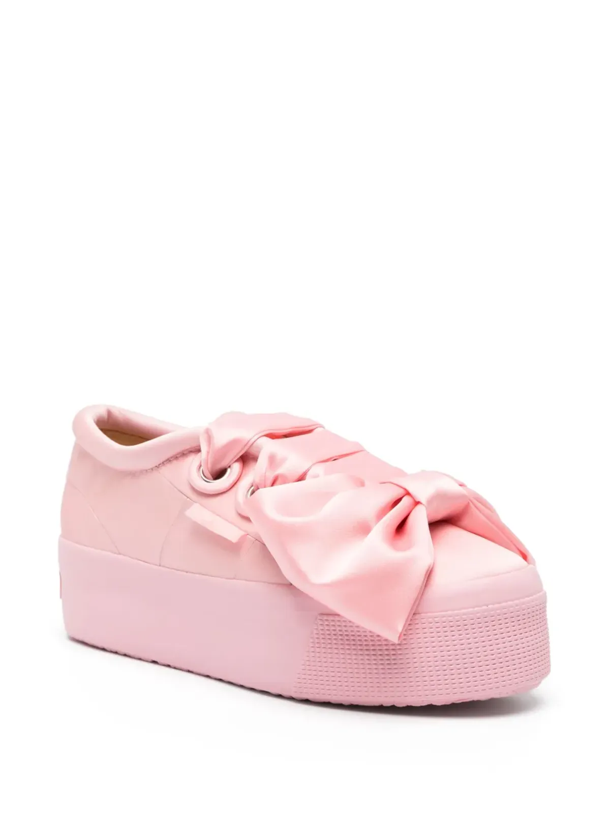 Viktor & Rolf x Superga ボウディテール スニーカー ピンク - 画像2