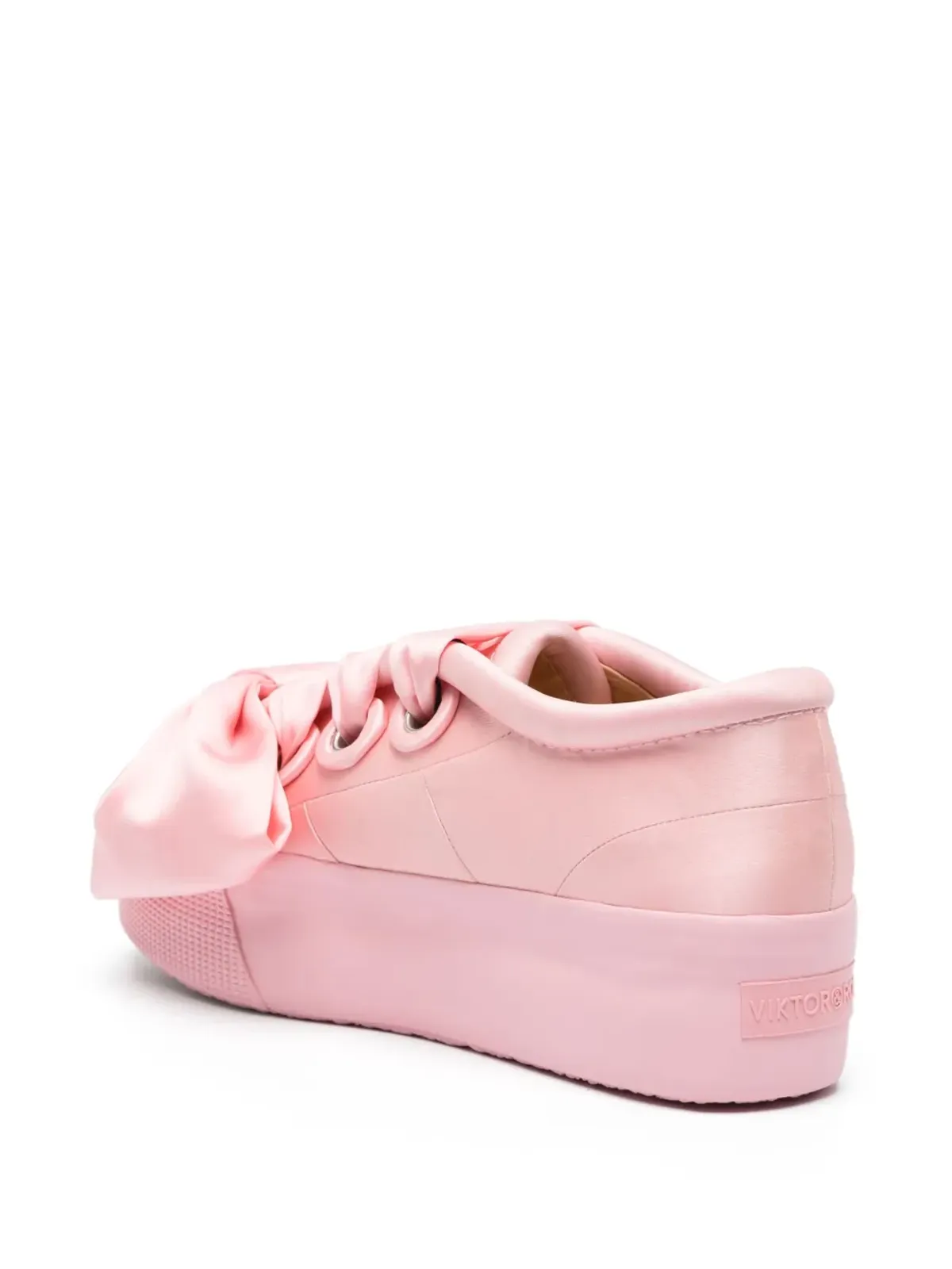 Viktor & Rolf x Superga ボウディテール スニーカー ピンク - 画像3