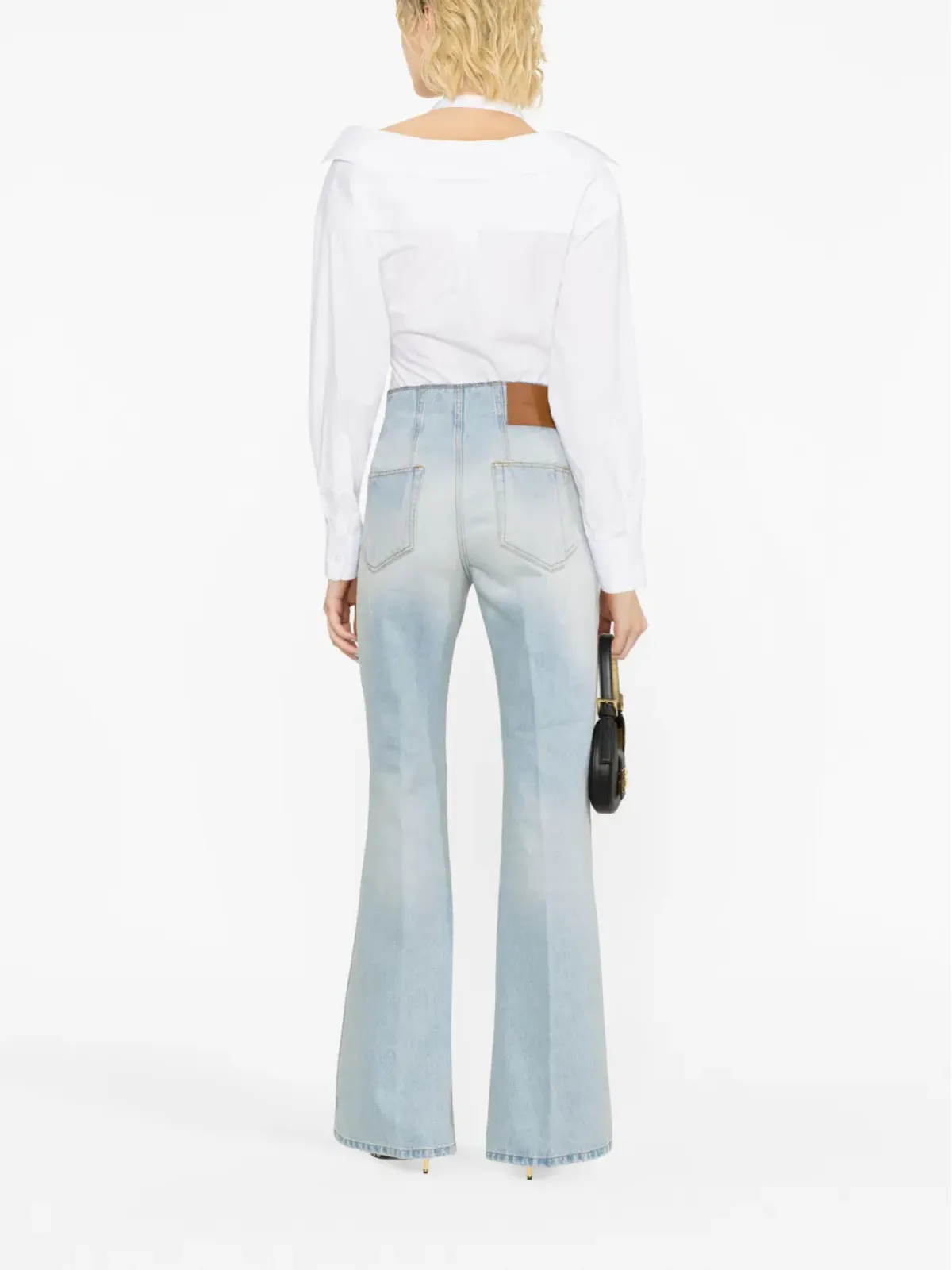Victoria Beckham デニム・フレアジーンズ - 画像3