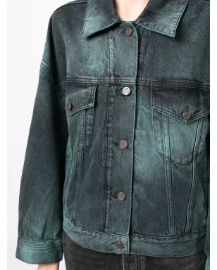 Stella McCartney デニムジャケット タイダイ オーバーサイズ - サムネイル5