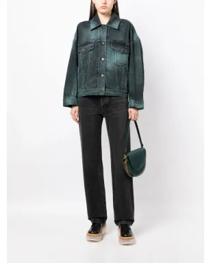 Stella McCartney デニムジャケット タイダイ オーバーサイズ - サムネイル2