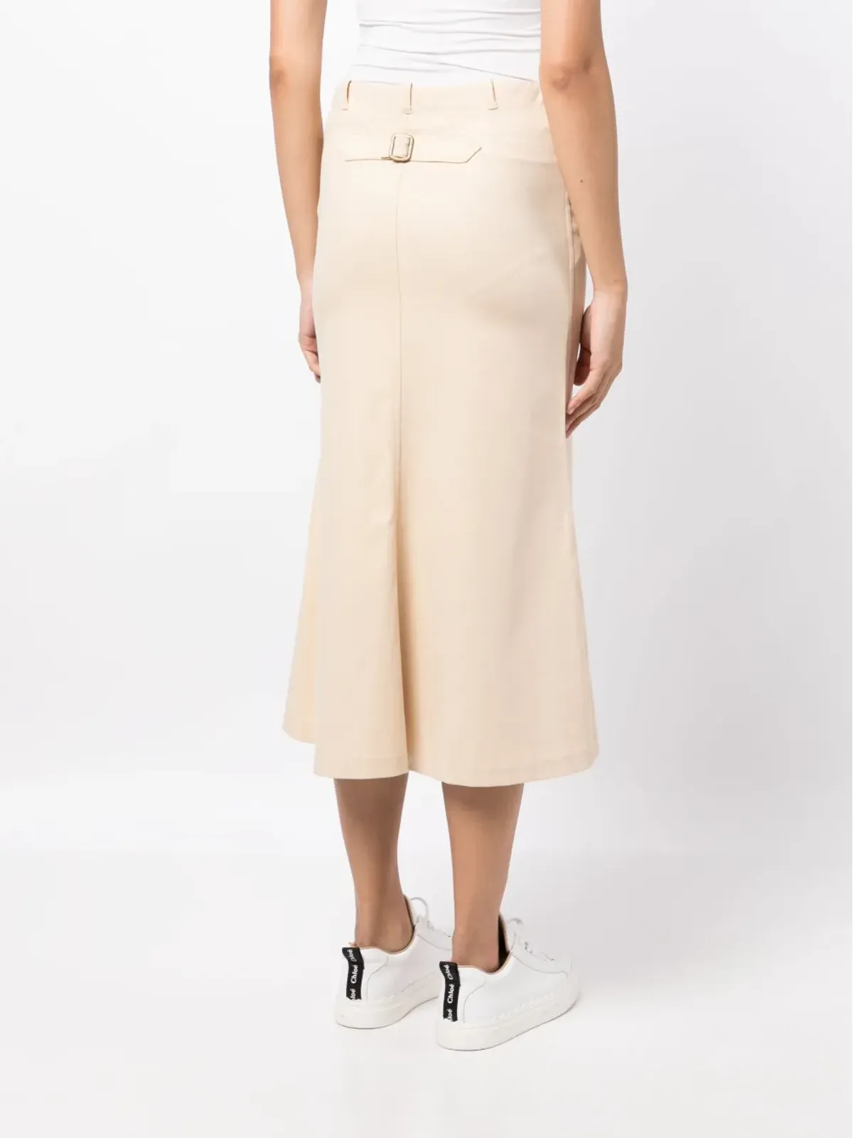 Ralph Lauren Collection 低腰コットンミディスカート - 画像4