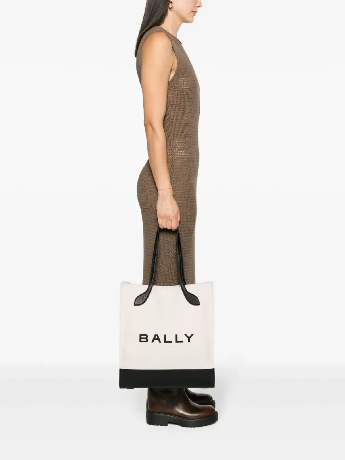 Bally ロゴプリント トートバッグ - 画像2