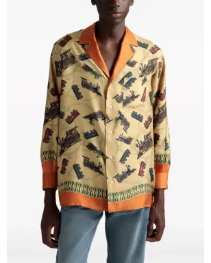 Bally グラフィックプリント シルクシャツ - サムネイル5