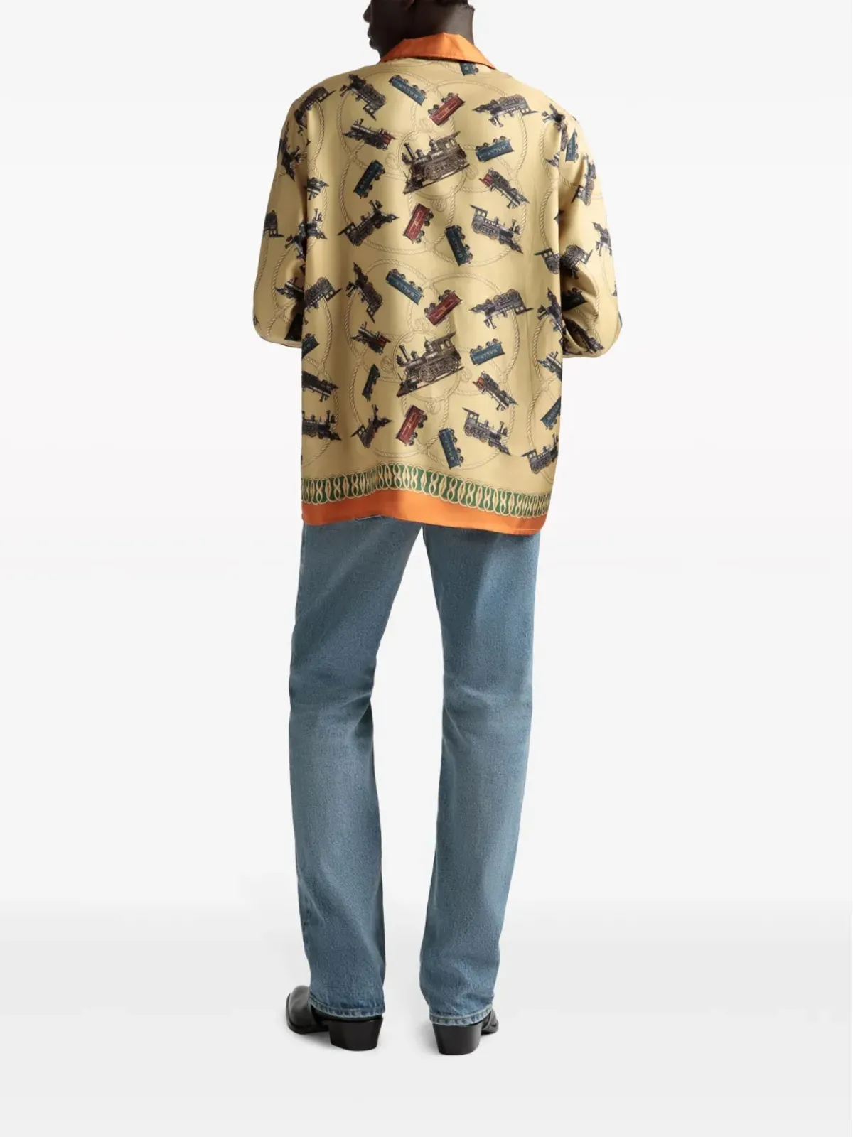 Bally グラフィックプリント シルクシャツ - 画像4