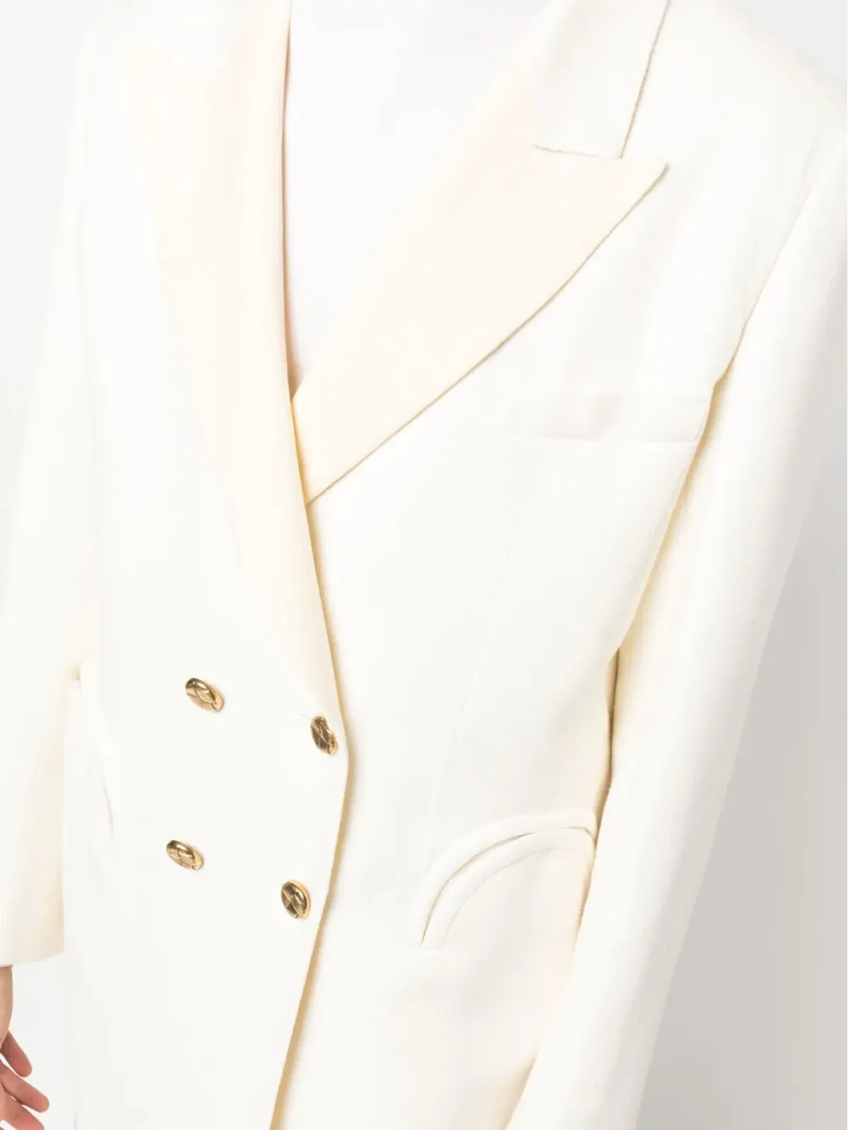 Blazé Milano ダブルブレスト マキシコート - 画像5