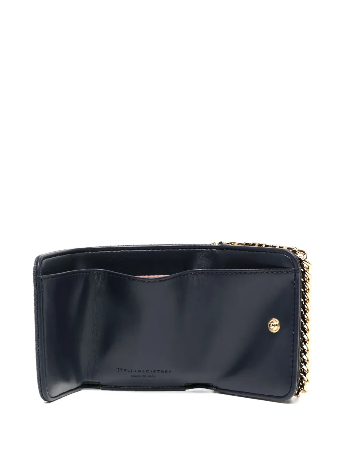 Stella McCartney チェーンリンクディテール レザー ウォレット - 画像3