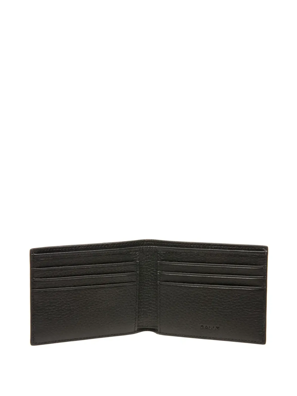 Bally リボン バイフォールド レザー ウォレット - ブラック - 画像3