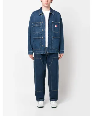 Carhartt WIP Nash DKローライズ パネルド ワイドレッグ ジーンズ - サムネイル2