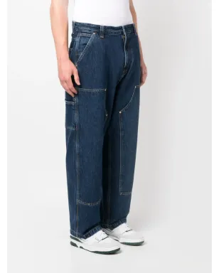 Carhartt WIP Nash DKローライズ パネルド ワイドレッグ ジーンズ - サムネイル3