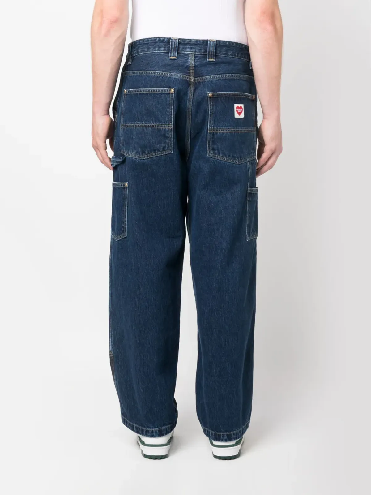 Carhartt WIP Nash DKローライズ パネルド ワイドレッグ ジーンズ - 画像4
