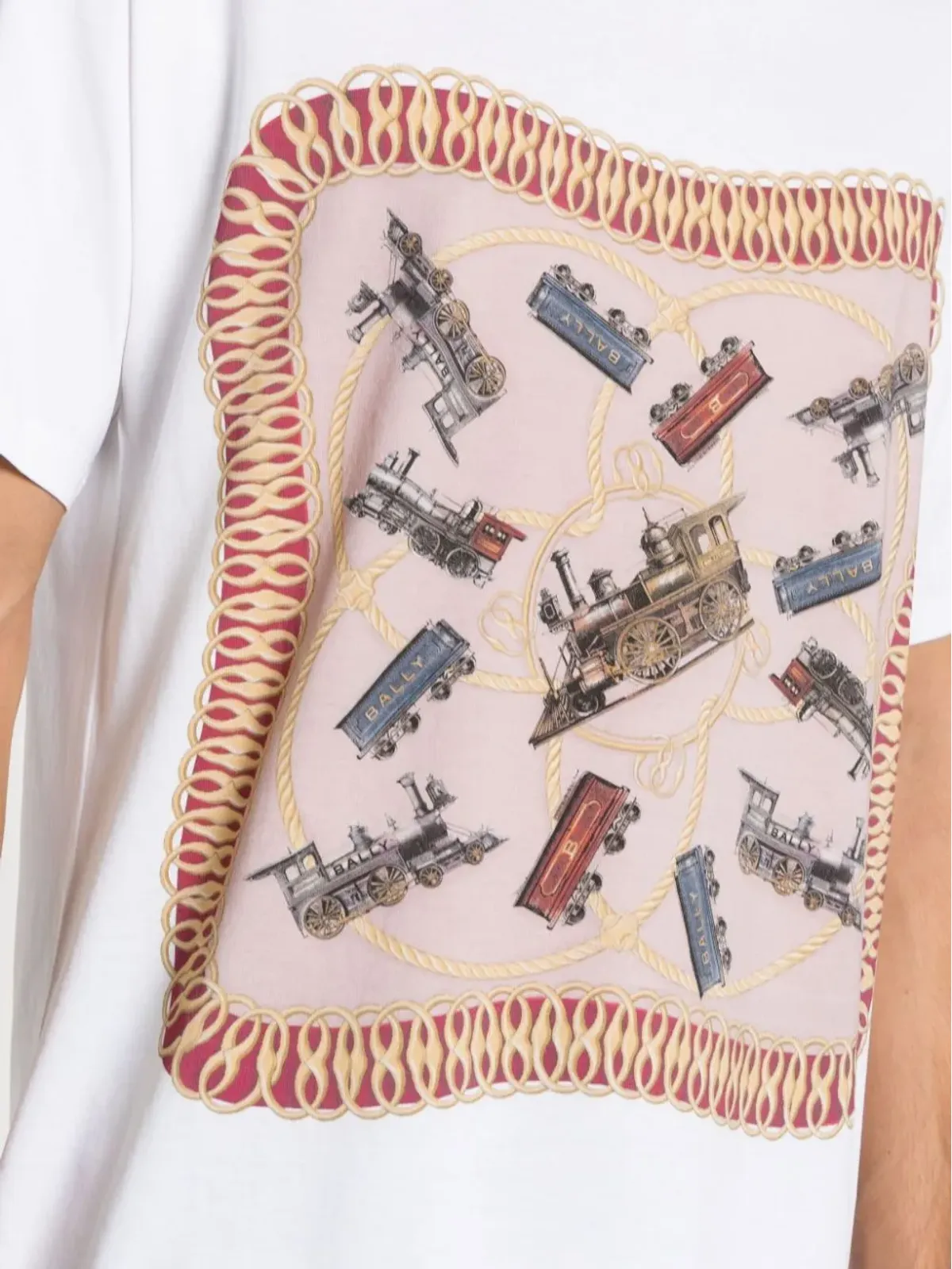 Bally グラフィックプリント オーガニックコットン Tシャツ - 画像5