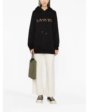 Lanvin ロゴ刺繍フーディー - サムネイル2
