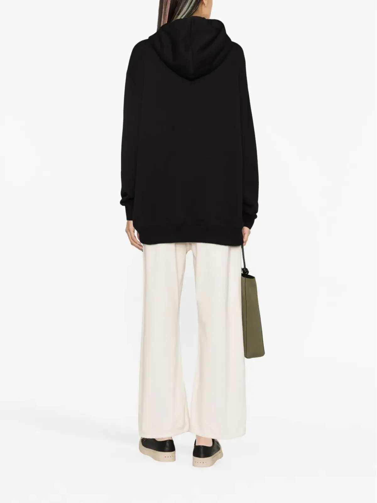 Lanvin ロゴ刺繍フーディー - 画像3