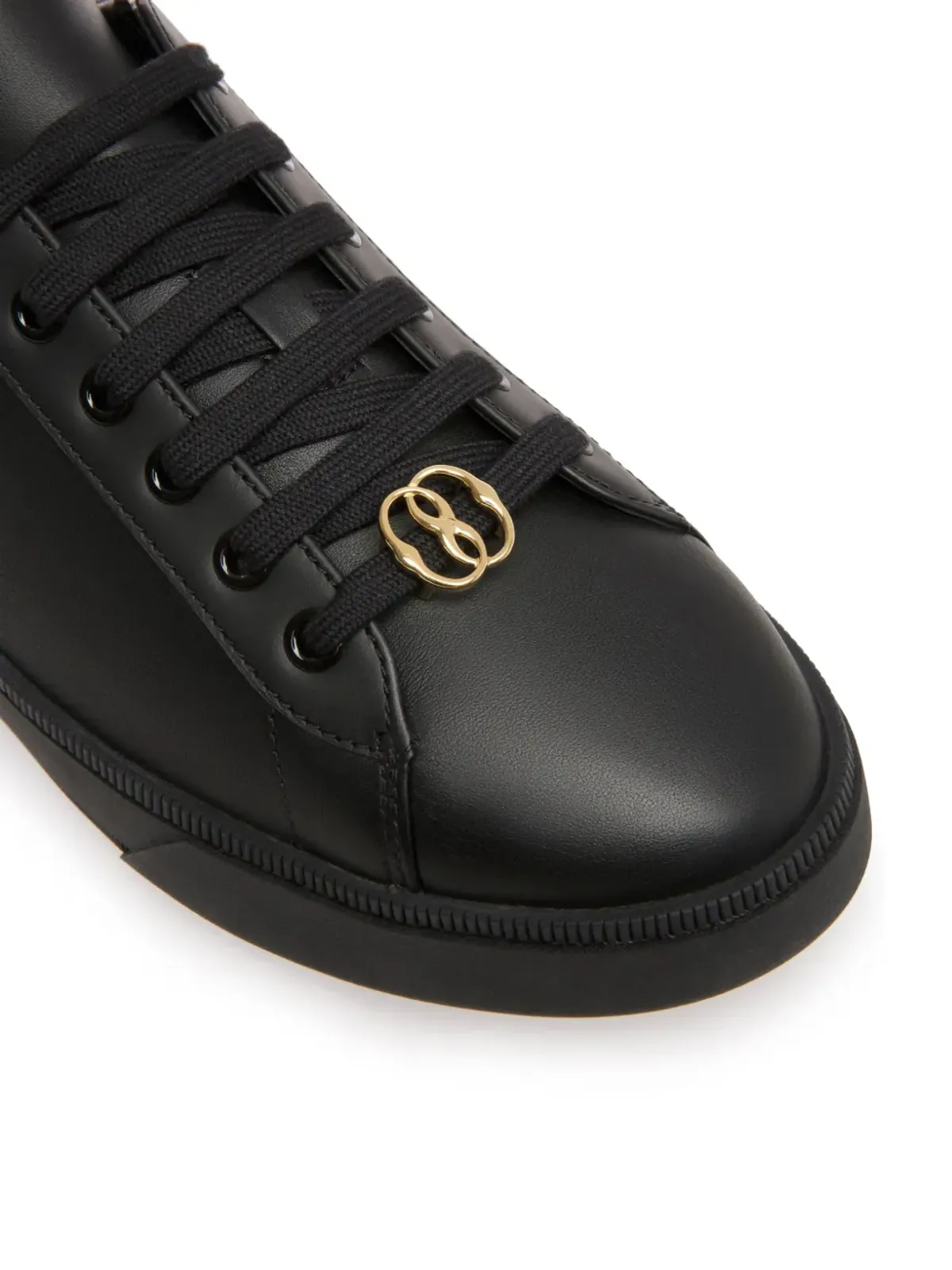Bally Ryver レザー スニーカー ブラック - 画像4