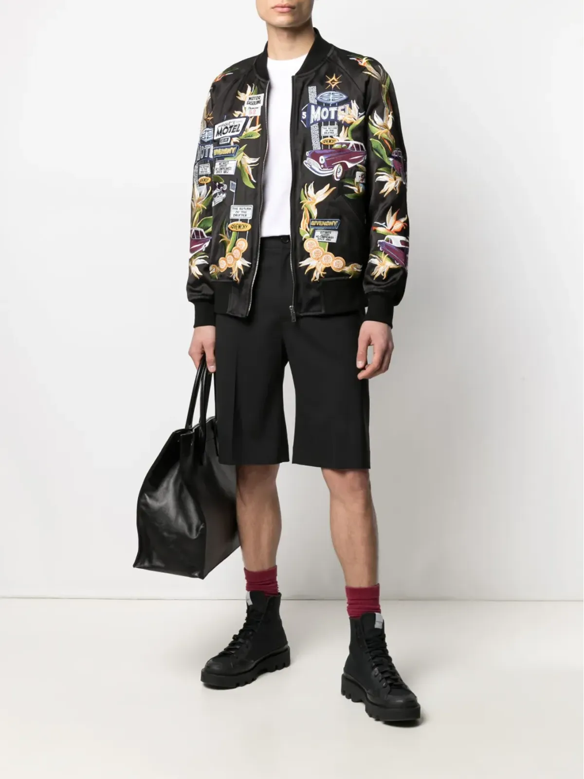 Givenchy モーテル刺繍ボンバージャケット - 画像2