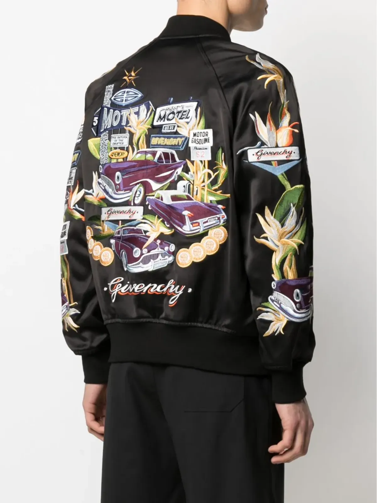 Givenchy モーテル刺繍ボンバージャケット - 画像4