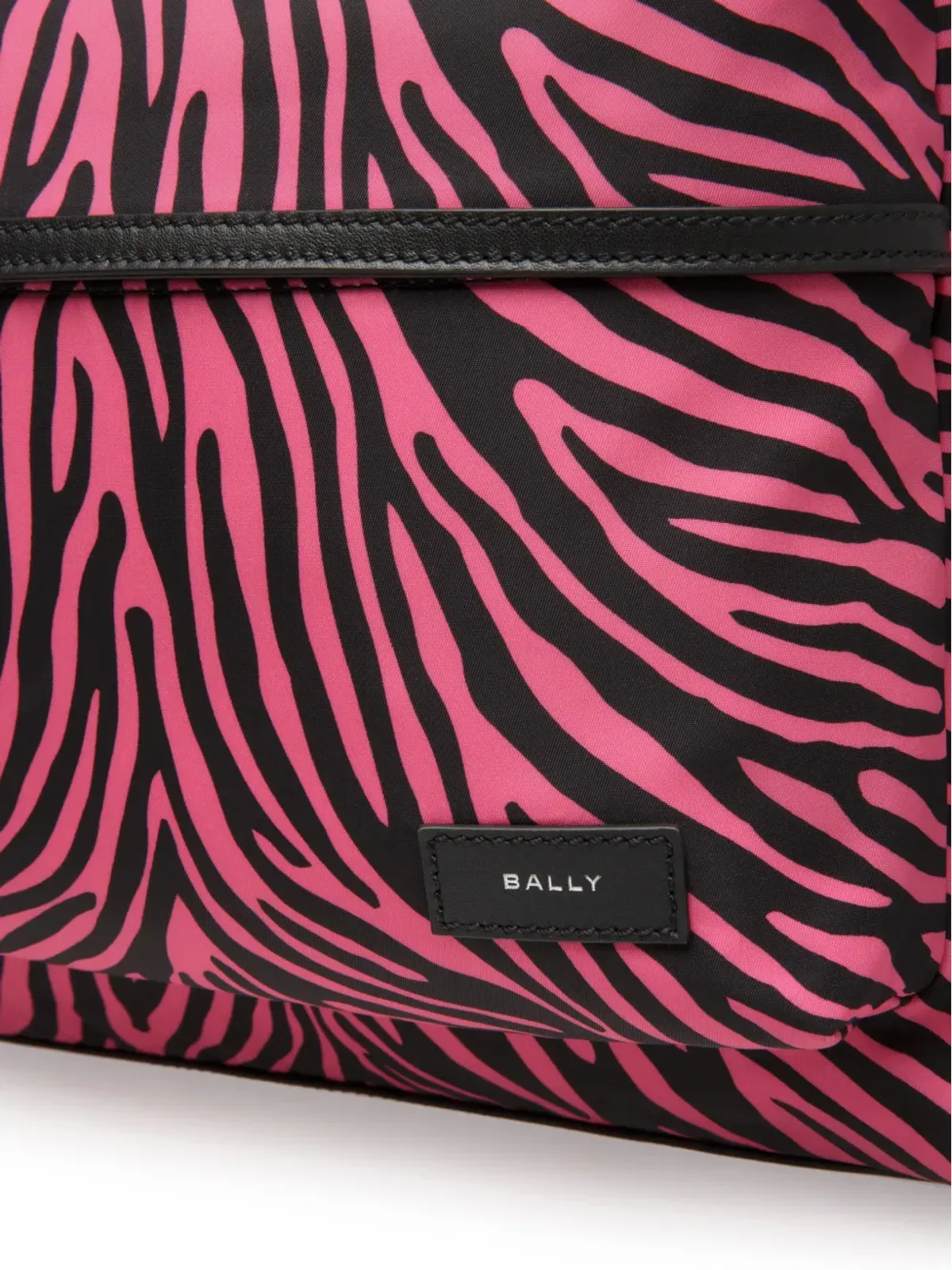 Bally ゼブラクロッシング柄バックパック - 画像5