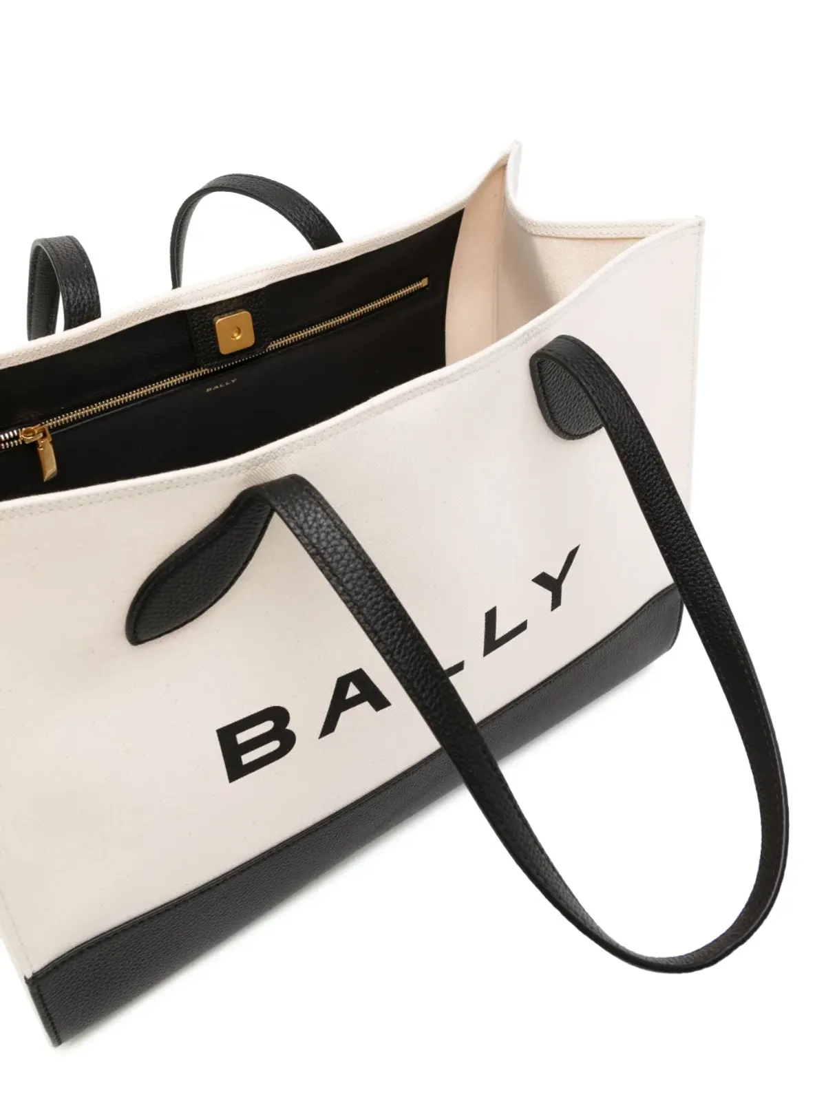 Bally バー ロゴプリント トートバッグ - 画像5