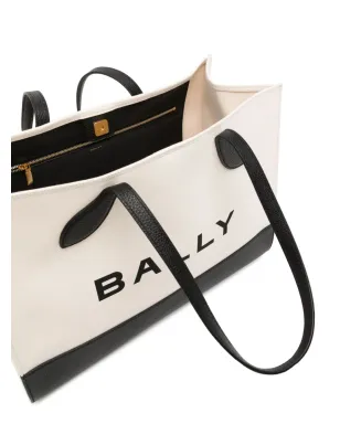Bally バー ロゴプリント トートバッグ - サムネイル5